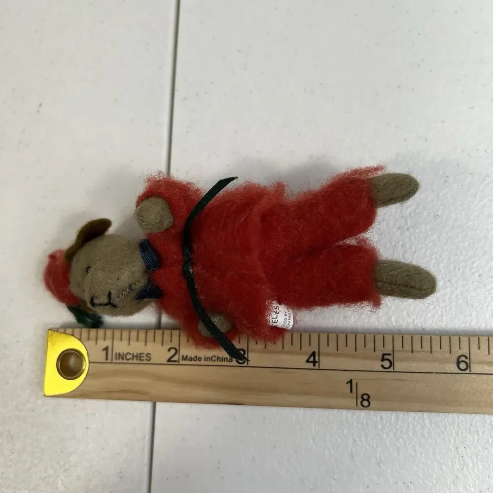 HEART‎ FELTS Midwest Cannon Falls Ornament Dog The Nutcracker Christmas RARE